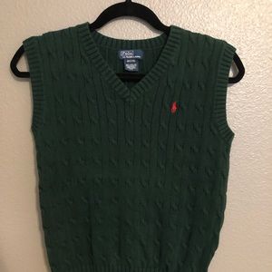 Polo by Ralph Lauren Boys Sleeveless Sweater 12-14